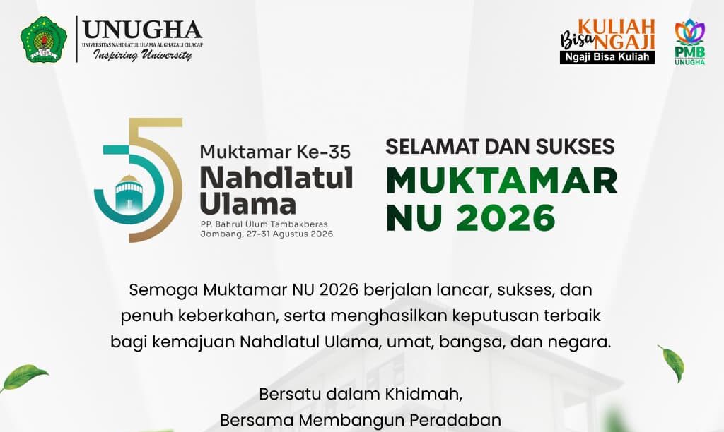 SELAMAT DAN SUKSES MUKTAMAR NU 2026